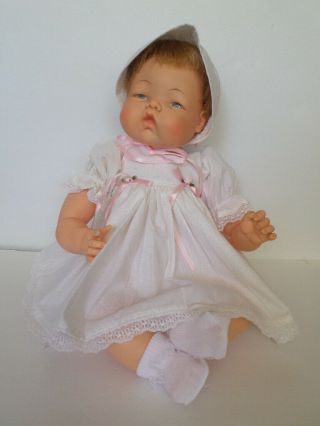 Ideal Vintage Thumbelina Doll 19 In Has Knob &