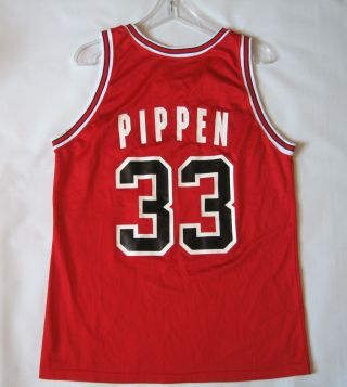 Vintage Rare Scottie Pippen Jersey Chicago Bulls By Champion Size 44