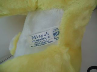 3 Rare 1960 ' s Vtg faux mohair Mizpah USA Pixy carnival prize stuffed bear 2