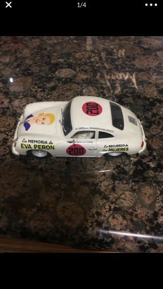 Ninco Vintage 1/32 Slot Car Porsche 356 Eva Peron Pre Owned Made In Spain Evita