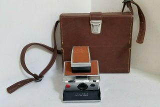 Vintage Polaroid Sx - 70 Land Film Camera With Case - -