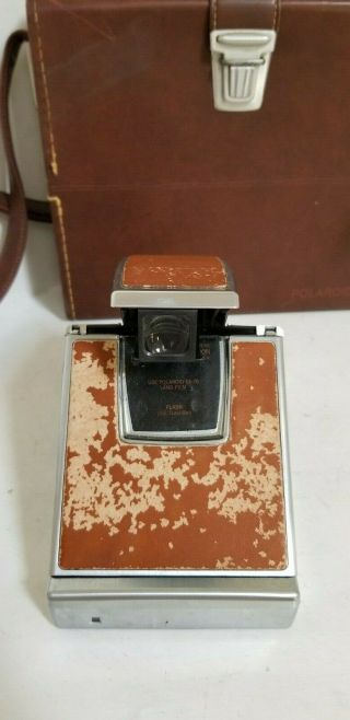 VINTAGE POLAROID SX - 70 Land Film Camera with Case - - 4
