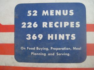 OLD Betty Crocker Your Share 1943 General Mills Cookbook World War 2 2