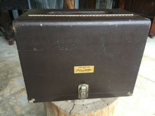 Vintage Pachmayr Deluxe 5 Gun Box Case With Spotting Scope,  Firing Range