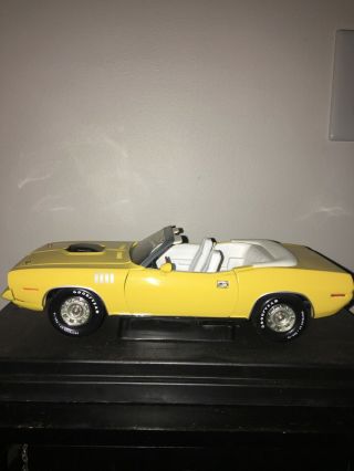 1971 Plymouth Hemi Cuda Ertl Nash Bridges 1:18 Diecast Byc - Extremely Rare