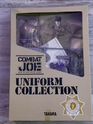 Takara Combat Joe Vintage Chp Uniform Mib California Highway Patrol Gi Japan