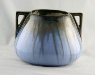 Vintage Fulper Art Pottery Vase With Handles