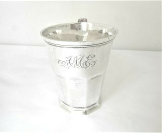 VINTAGE TIFFANY & CO.  ENGLISH STERLING CUP,  120 GRAMS 4