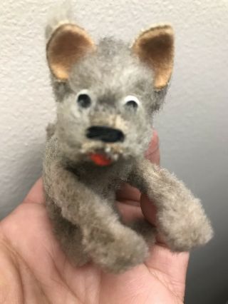 Rare Schuco Tramp Mohair Miniature Dog No Res Buy Now