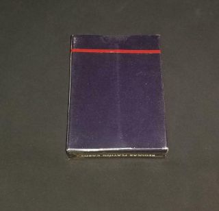 Vintage friars club playing cards navy 3