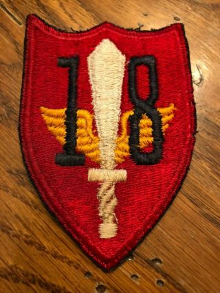 World War Ii Era 18th Marine Defense Battalion United States Marine Corps Patch