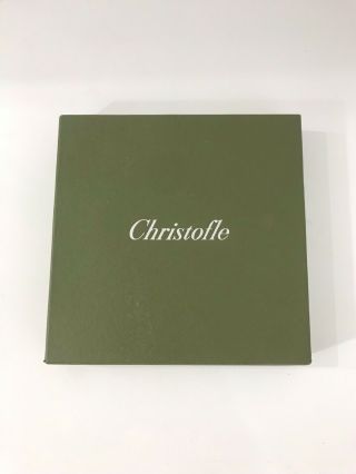 Christofle Wine Vintages Coaster Vinea Dessous DE Carafe Silver Plate 11