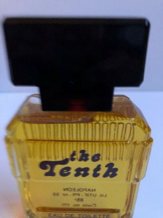 Vintage The Tenth Eau de Toilette Splash 70 ml 2 1/2 oz Box Rare by Napoleon 3