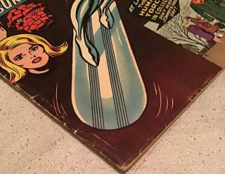 Fantastic Four 50 Marvel Comic 1966 Silver Surfer Galactus Vintage Silver Age 6