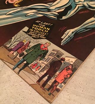 Fantastic Four 50 Marvel Comic 1966 Silver Surfer Galactus Vintage Silver Age 7