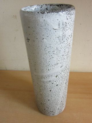 Vintage Pigeon Forge Pottery,  Tenn 11.  5 " Stoneware Pottery Cylindrical Vase