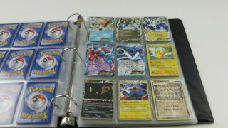 UltraPRO Binder w/Ultra Rare/Holo Pokemon Cards 200,  Cards,  Mint/NM 7