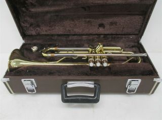 Yamaha Ytr2320e Vintage Student Trumpet Sn 234752 W/ Yamaha 11c4 - 7c Mp & Case