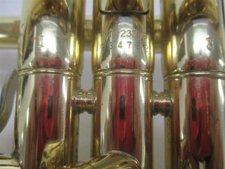 Yamaha YTR2320E Vintage Student Trumpet sn 234752 w/ Yamaha 11C4 - 7C MP & Case 6