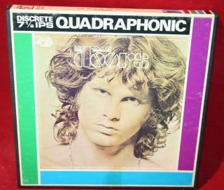 7 " Reel Tape - The Doors The Best Of Quad 7.  5 Ips Play Test 2 Rare