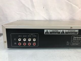 Vintage Technics SH - 8025 7 Band Stereo Graphic Equalizer 8