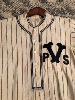 Vintage Baseball Uniform With Jersey And Pants Sun Collar