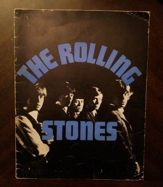 The Rolling Stones Vintage 1964 Tour Program 2nd.  Us Tour