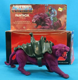 Vintage Masters Of The Universe Motu He - Man Panthor Mattel 1982