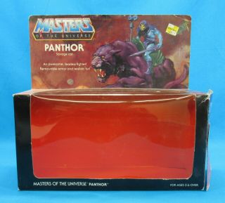 Vintage Masters of the Universe MOTU He - Man Panthor Mattel 1982 8
