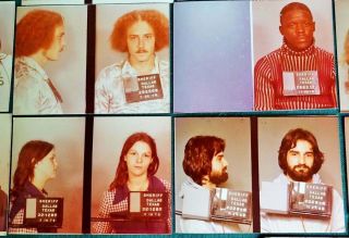 26 Vntg 1975 - 85 Real Dallas TX Sheriff ' s Office Police Mugshots Orig Mug Shots 8