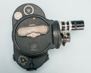 Bell & Howell Filmo Camera 70 Model D Vintage 16mm Movie Camera W Case 3 Lenses