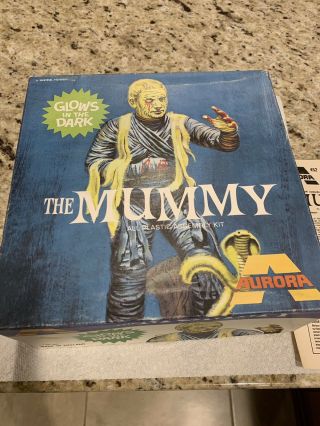Vintage Aurora Monster Model Kits Mummy