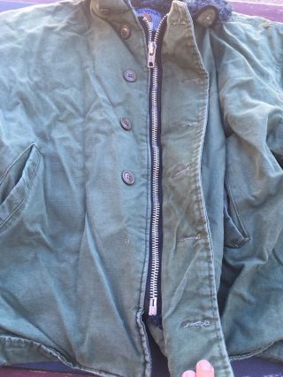 Vintage Spiewak Golden Fleece N - 1 Flight Deck Jacket Size XXL Made in USA FLAW 5