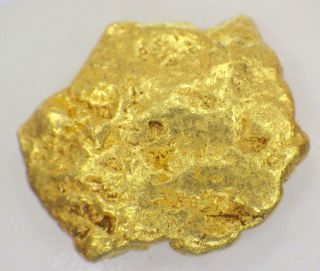 Gold Nugget Alaskan 5.  499 Grams Natural Placer Crooked Creek 92 Purity Rare