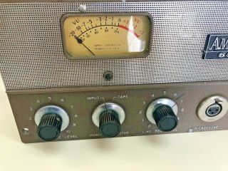 Vintage Ampex 600 601 Tube Mic Preamp 3