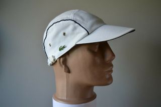 Rare Mens Lacoste Vintage 5 Panel Cap Hat Size 2 France Igr 80 - 91 3