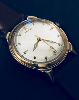 Vintage Hamilton Storm King Iv 18 Jewels Grade 735 Wrist Watch Running