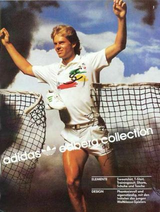Adidas Stefan Edberg Tennis Bag Sport Bag Zaino Sac Vintage 1980 ' s 8