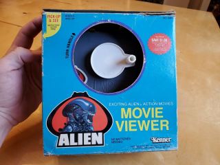 1979 Kenner Alien Movie Viewer With Movie " Alien Terror " Rare Complete