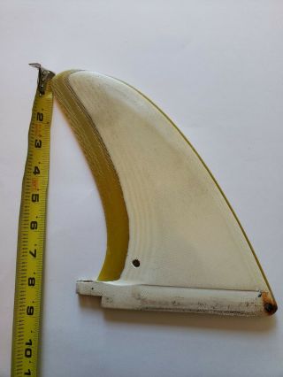 8.  5 " Surfboard Fin Aipa Vintage Template 2 Color.  Pacific Vibrations?