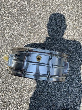 Vintage Chrome Ludwig Snare Drum -