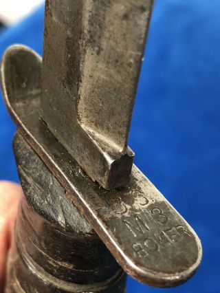 VERY RARE WW2 US M3 BOKER GUARD MARK TRENCH / FIGHTING KNIFE WWII 9