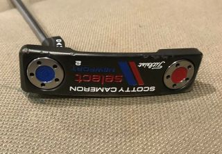 Custom Paint Scotty Cameron Newport 2 Putter,  34” Rare Black Mist Finish - 3