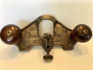Vintage Stanley No.  71 Router Plane Patented March 4,  1884