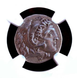 Ngc A Alexander The Great Death Year Drachm.  Spectacular Sharp Rare Greek Coin
