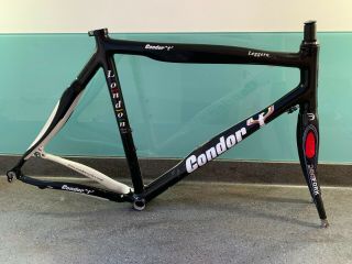 CONDOR CYCLES LEGGERO CARBON ROAD FRAME VGC RARE COLOURWAY CAMPAGNOLO FIT 3