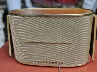 Vintage Rare Telefunken Allvox Strahler Rs1 (stereo) Speaker.