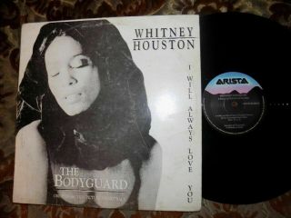 Whitney Houston " I Will Always Love You " Mega Rare Venezuelan 12 " Limited Promo