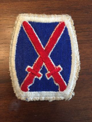 10th Mountain Division Wwii Ww2 Patch Us Army Military