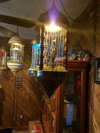 Vintage Hanging Rain Oil Lamp
